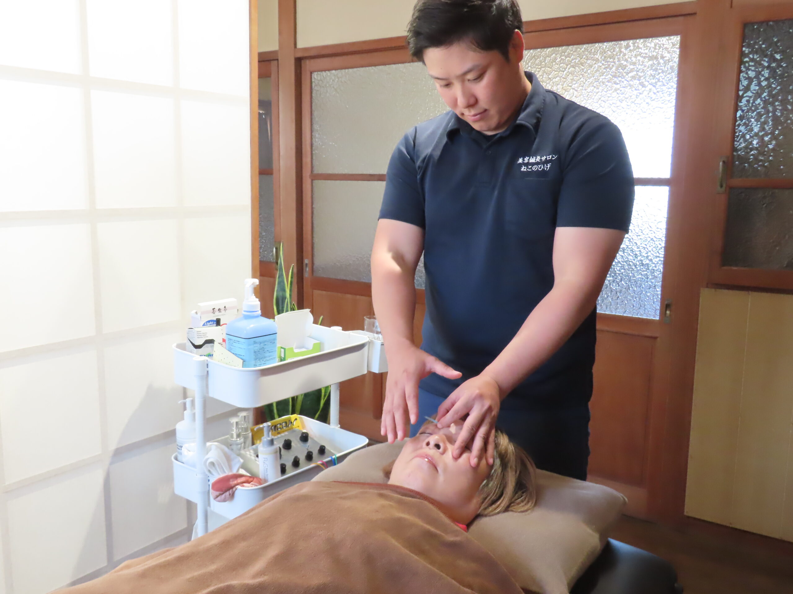 施術風景